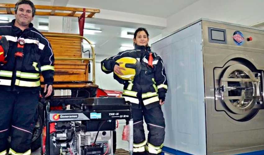 Bomberos Voluntarios de Rawson con nuevos equipos