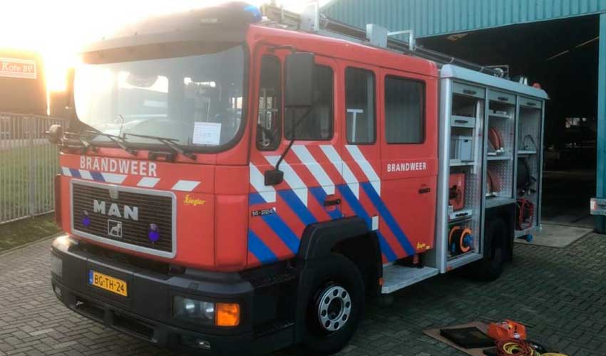 Bomberos Voluntarios de General Las Heras con nuevo autobomba