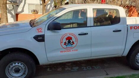 Bomberos Voluntarios Pavón con nueva unidad