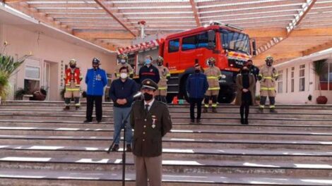 Bomberos de Monte Patria recibe moderno carro
