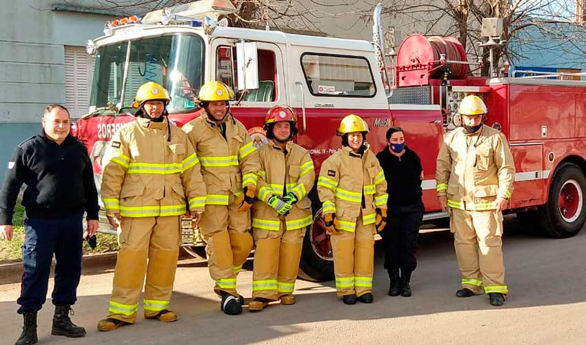 Más seguridad para Los Bomberos Voluntarios de San Agustín