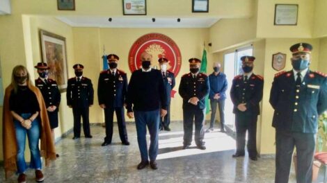 Nueva jefatura del cuerpo activo de los Bomberos Voluntarios de Bernal
