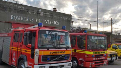 Bomberos de Elortondo son declarados “Ciudadanos Distinguidos”