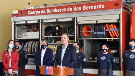 Entregan terreno para trasladar Cuartel de Bomberos afectado por robos