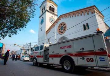 Bomberos Voluntarios de Monteros con nuevo autobomba