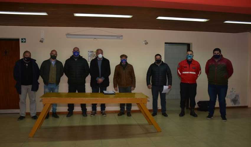 Se habilitó el Cuartel de Bomberos Voluntarios de Rivadavia