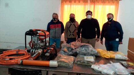 Bomberos Voluntarios de Carabelas incorporaron herramientas