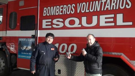 Los Bomberos de Esquel adquirieron nuevos equipos de comunicaciones