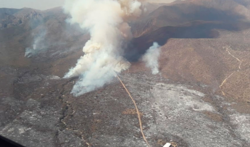 Incendios en Córdoba: Estado de Incendios en Punilla