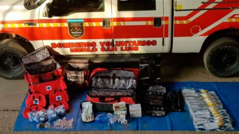 Nuevo equipamiento para los Bomberos de Merlo