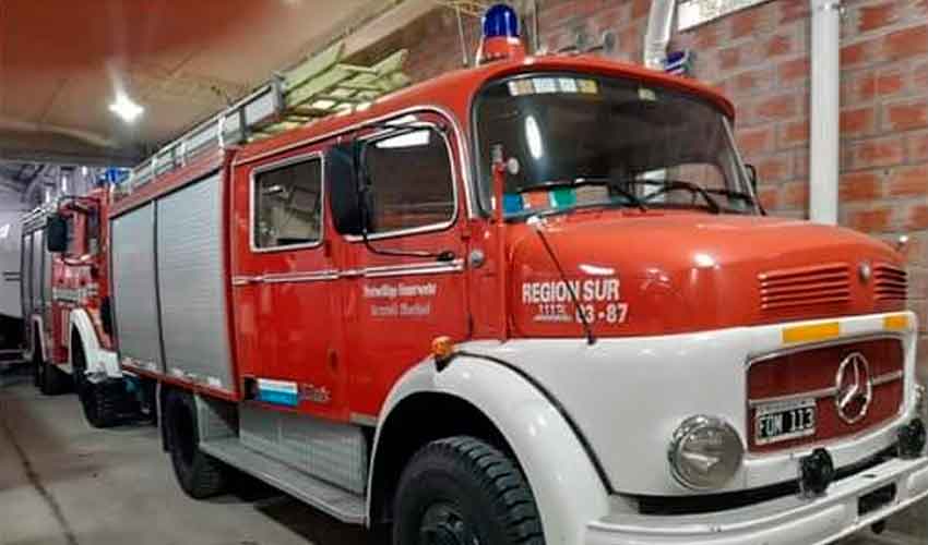 Los Bomberos de Bavio adquirieron un nuevo móvil