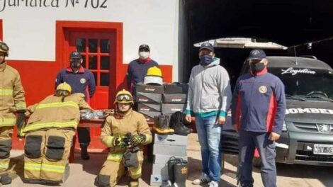 Bomberos Voluntarios de Recreo con nuevo equipamiento