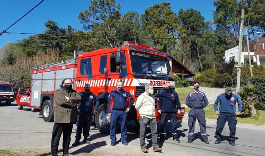 Bomberos celebraron la incorporación de la nueva unidad