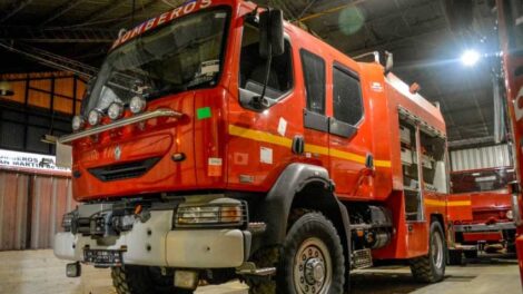 Nueva autobomba para Bomberos de San Martín de los Andes