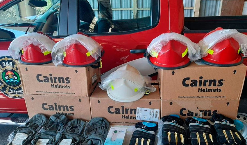Bomberos Voluntarios Los Cardales con nuevos equipos