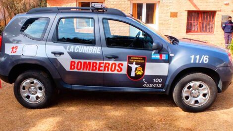 Nueva unidad de los Bomberos Voluntarios La Cumbre