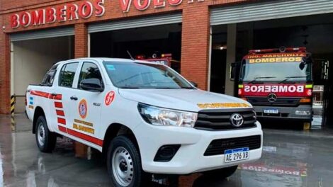 Nueva camioneta para Bomberos Voluntarios de Maschwitz