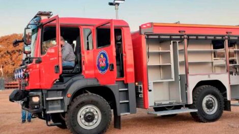 Nuevo autobomba adquirido por Bomberos voluntarios de Las Varillas