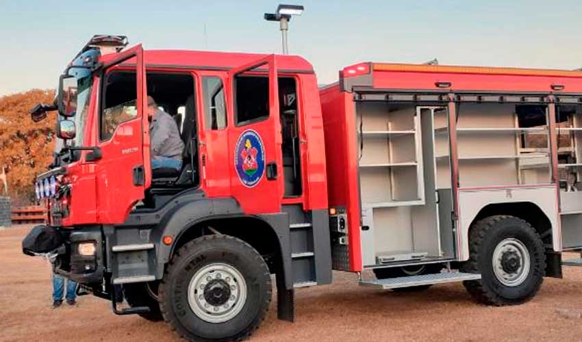 Nuevo autobomba adquirido por Bomberos voluntarios de Las Varillas