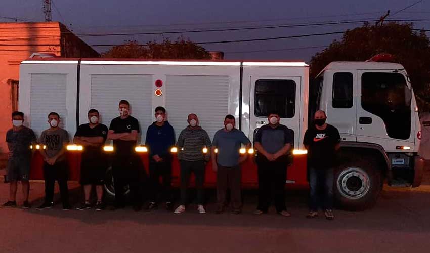 Bomberos de Zenón Perey­ra adquirieron un nuevo camión forestal