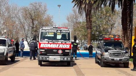 Bomberos Voluntarios de Pocito presentaron flamante unidad