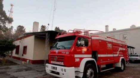 Bomberos recibieron una importante donación de materiales