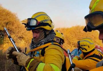 Incendios en Córdoba: fue a trabajar y le robaron el equipo de bombero