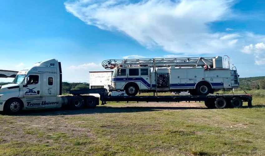 Bomberos de Tequisquiapan adquieren vehículo escala