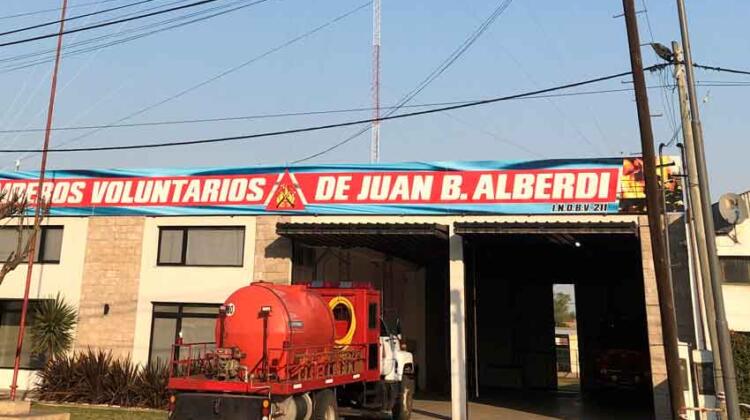 Bomberos de Juan Bautista Alberdi cuenta con un nuevo sistema de comunicaciones