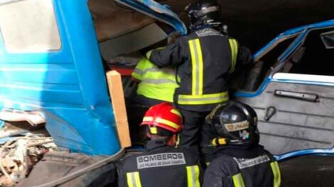 Bomberos denuncian que se trabaja con servicios mínimos