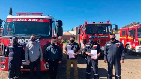 El Destacamento N° 2 de Bomberos recibió una nueva unidad 