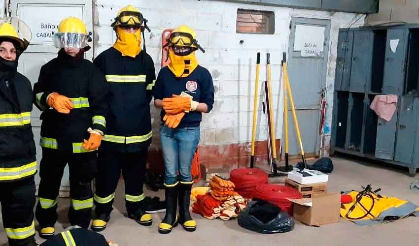 Nuevo equipamiento para los Bomberos de Granadero Baigorria