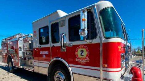 Bomberos con nuevo carro de importado desde Estado Unidos
