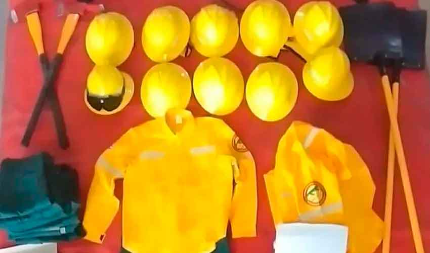 Bomberos adquirieron equipamiento contra incendios forestales