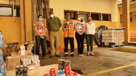 Ministerio de Justicia entrega importante donación para los Bomberos