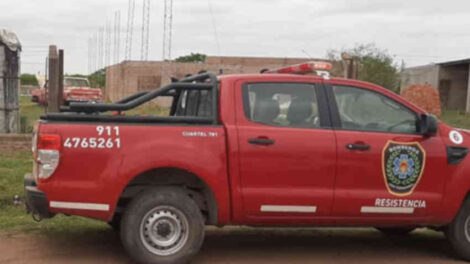 Bomberos sufrieron quemaduras apagando un incendio