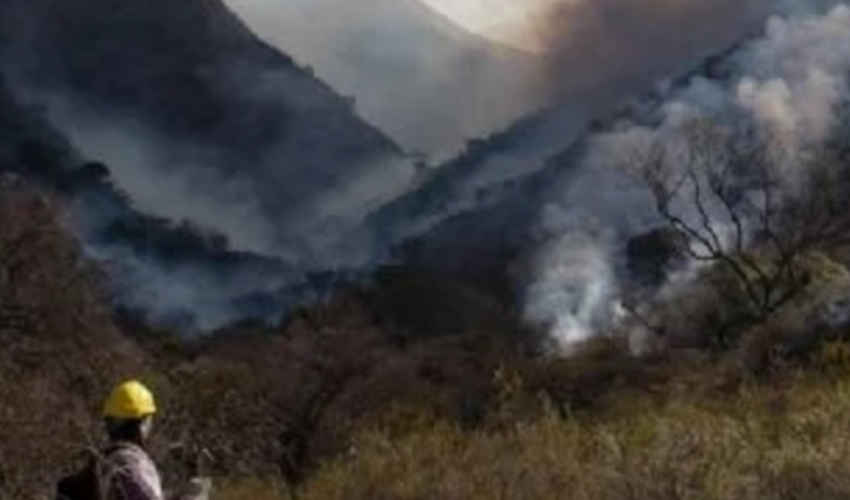 Un bombero debió ser internado por un cuadro de deshidratación