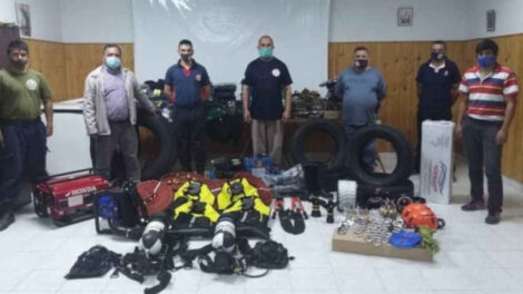 Bomberos de Rosario de La Frontera con nuevos equipos