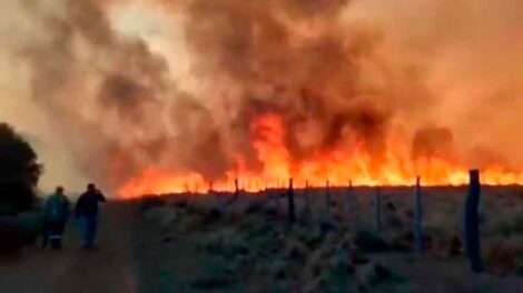 Incendios Forestales: El fuego no da respiro a los bomberos en San Luis