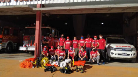 Nuevos equipos para Bomberos Voluntarios de Laborde