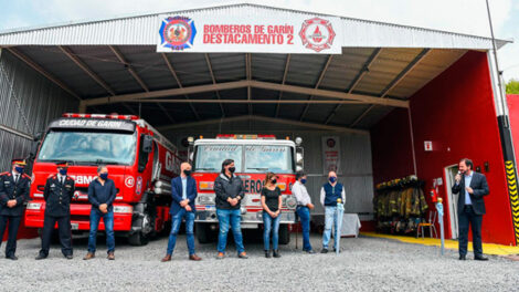 Bomberos inauguró un destacamento en el parque industrial