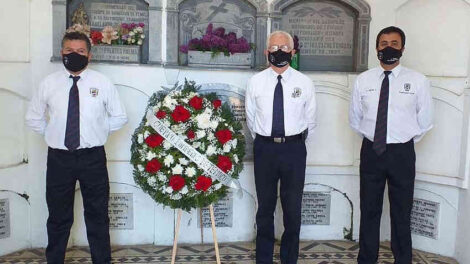 Bomberos de Temuco rindió homenaje a sus camaradas fallecidos