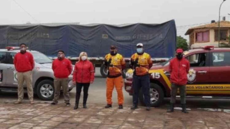La Rioja envió bomberos para combatir el fuego en San Luis