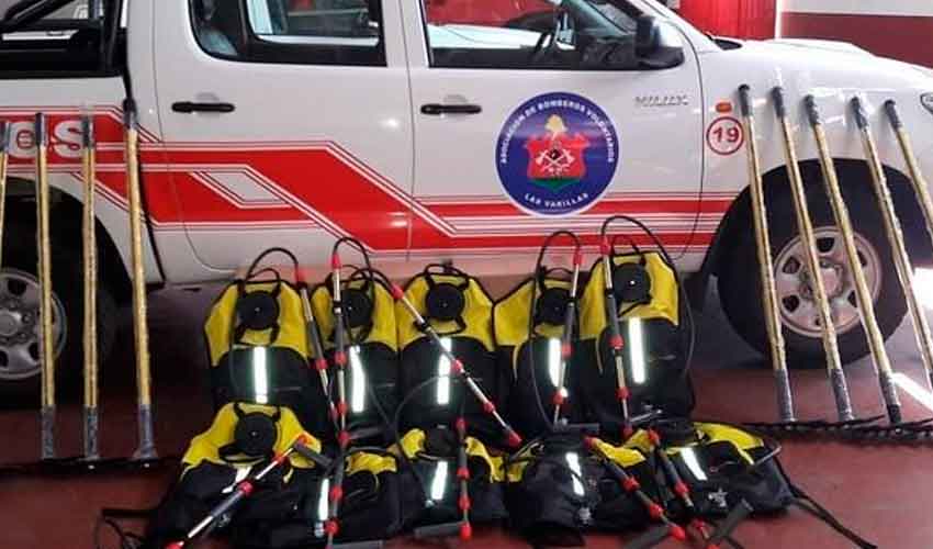 Bomberos voluntarios de Las Varillas adquirió nuevo equipamiento