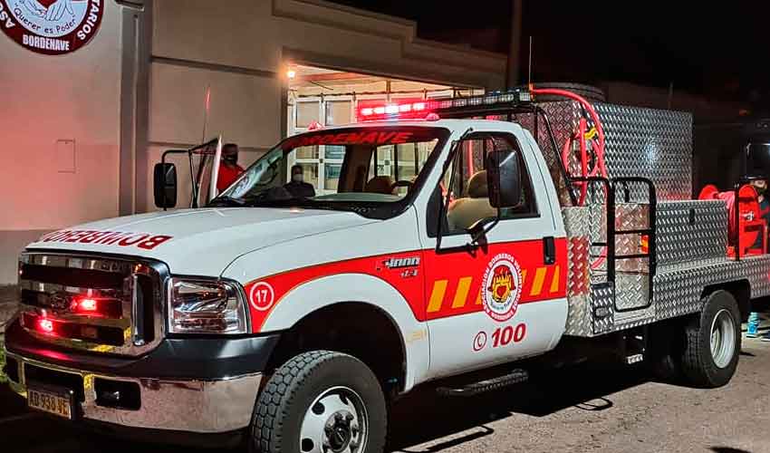 Bomberos Voluntarios de Bordenave con nueva unidad