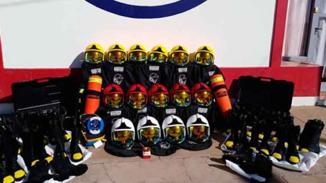 Bomberos Voluntarios Coronel Granada con nuevo equipamiento