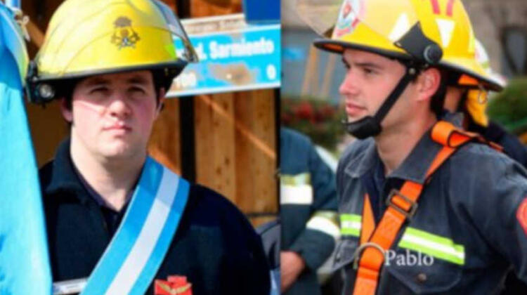 Dos bomberos voluntarios de Urdinarrain salvaron la vida de un bebé 