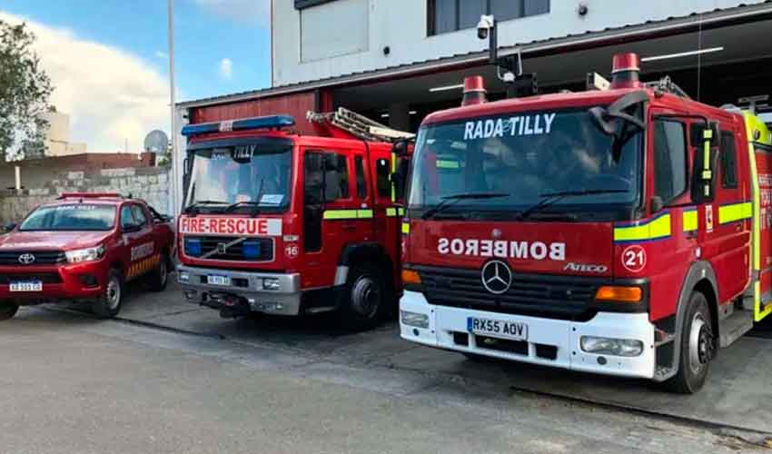 Bomberos Voluntarios de Rada Tilly cumplieron 33 años