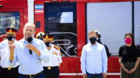 Entregaron subsidios a Bomberos de Lomas de Zamora