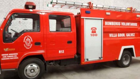 Los Bomberos de Villa Gobernador Gálvez con nuevos vehículos